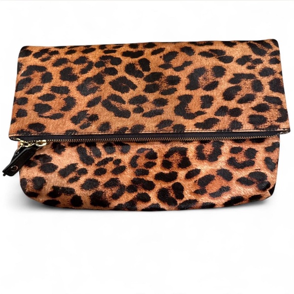 Talbots Handbags - Talbots Animal Print Clutch